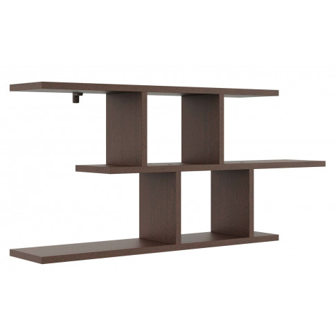 Minimalistyczna Półka Na Ścianę W Kolorze Wenge Z0-K45
