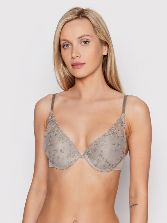 Passionata by Chantelle Biustonosz push-up White Nights P40690 Szary