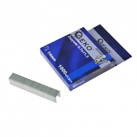Zszywki 0.7x11.3 14mm 1000 sztuk 6053