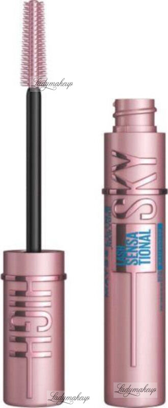 MAYBELLINE - Lash Sensational Sky High Waterproof Mascara - Wydłużająco-pogrubiający tusz do rzęs - Wodoodporny - 01 Very Black