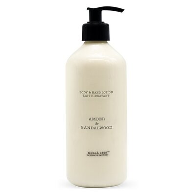 Cerería Moll Bursztyn i drzewo sandałowe Body & Hand Lotion) 500 ml