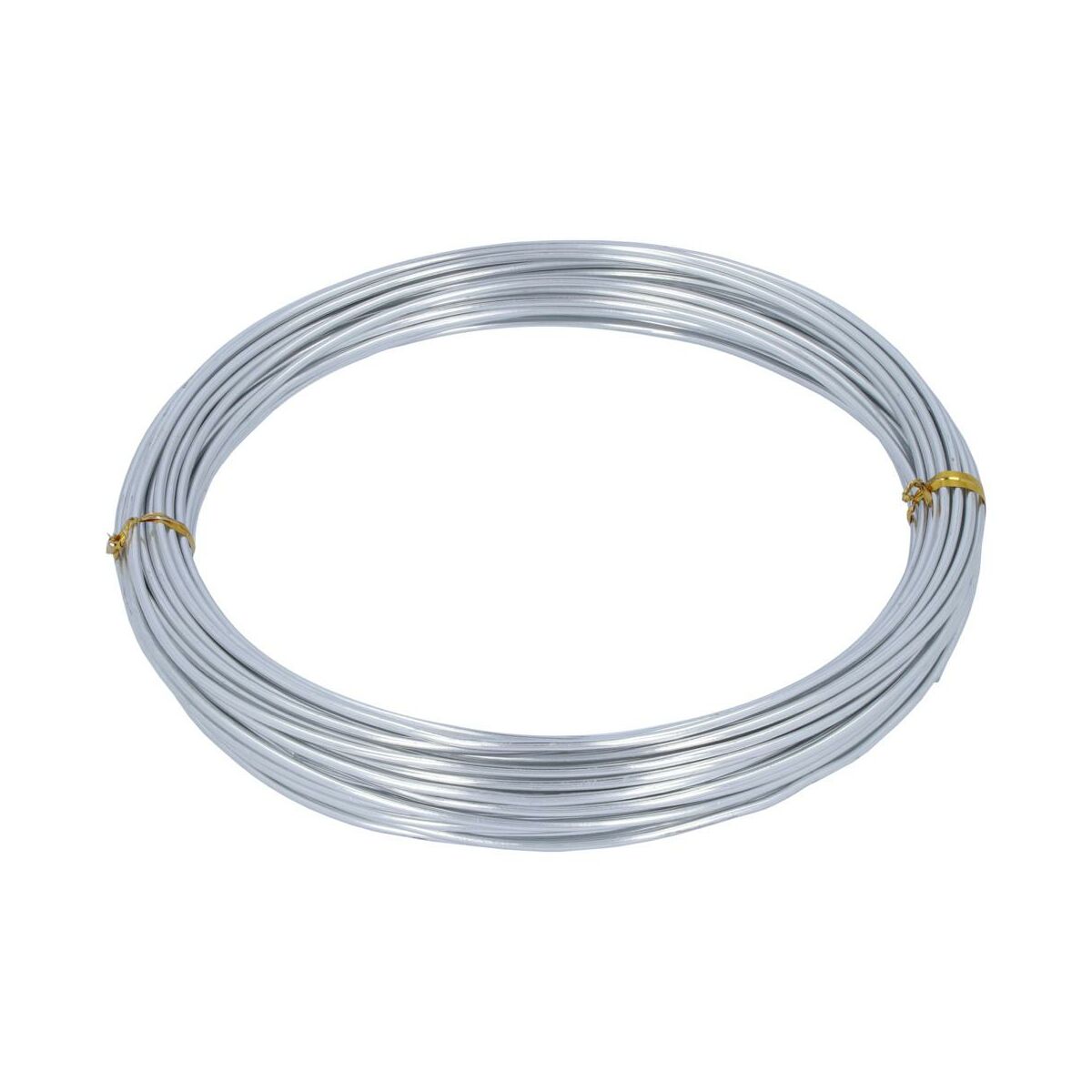 Drut aluminiowy 2 mm x 12 m srebrny