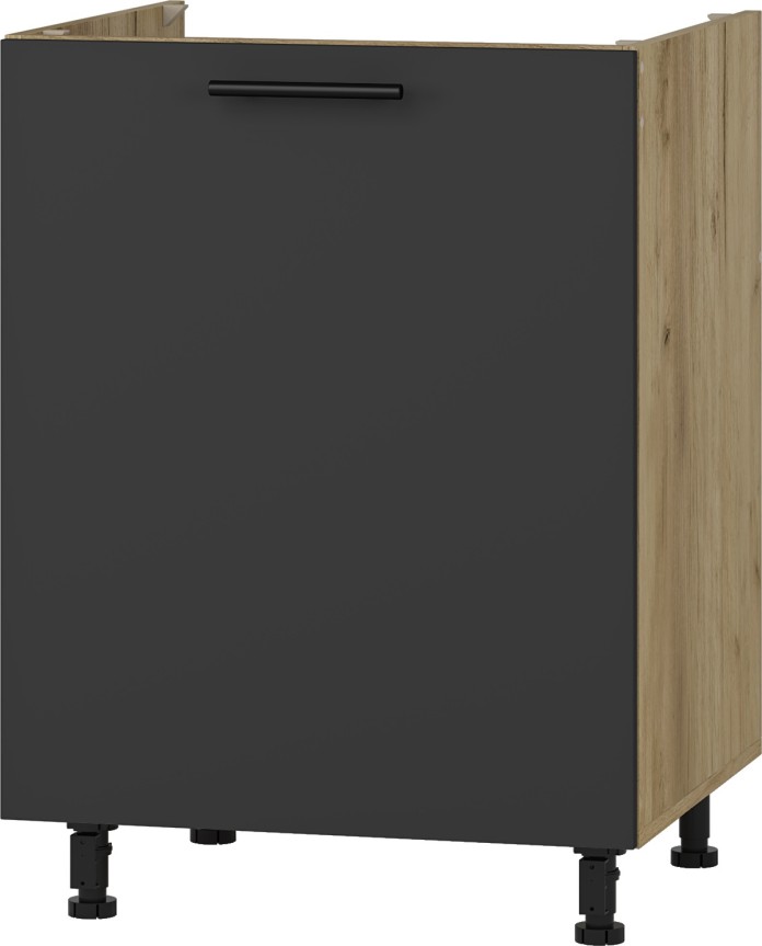 Szafka zlewozmywakowa VENTO DK-60/82 front: antracyt