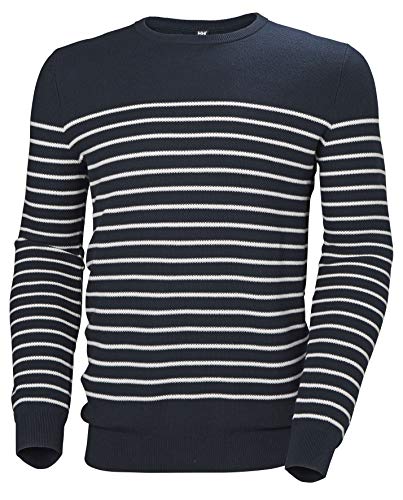 Helly Hansen Sweter Skagen 34055 Granatowy Regular Fit