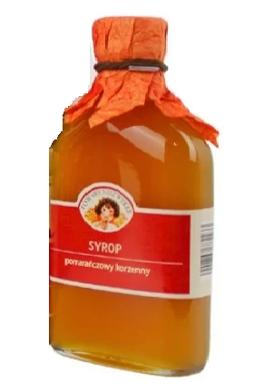 Syrop pomarańczowy korzenny Towary Niezwykłe 200ml