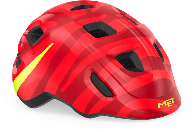 MET Hooray Helmet Kids, czerwony XS | 46-52cm 2022 Kaski dla dzieci 57003904