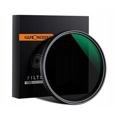 K&F Filtr K&F Filtr ND 62mm REGULOWANY szary FADER ND8-ND2000 KF 101382 SB6578