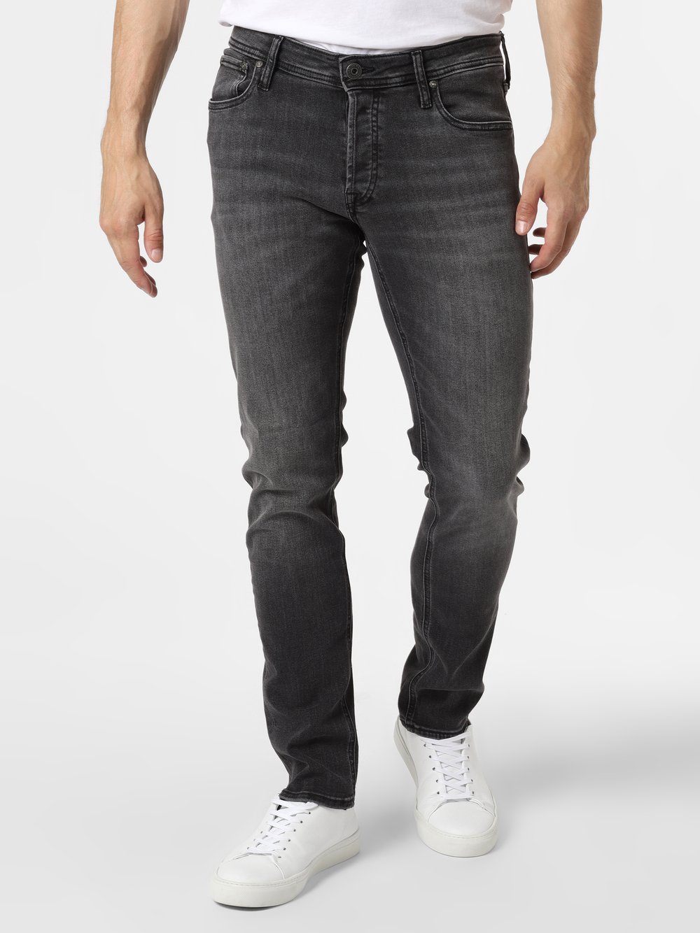 Jack & Jones - Jeansy męskie – JJIGlenn, czarny