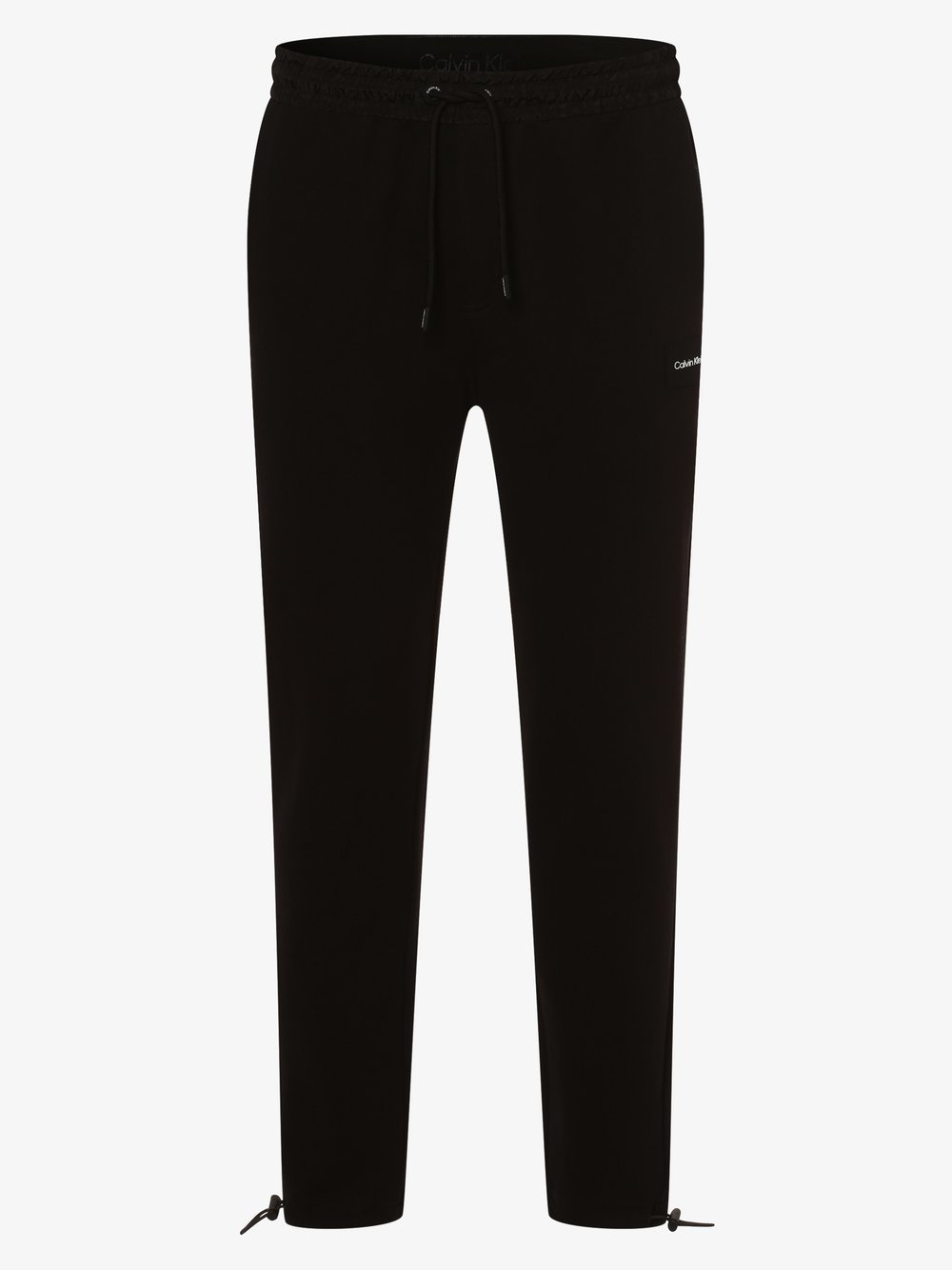 Spodnie sportowe męskie - Calvin Klein Spodnie dresowe męskie, czarny - grafika 1