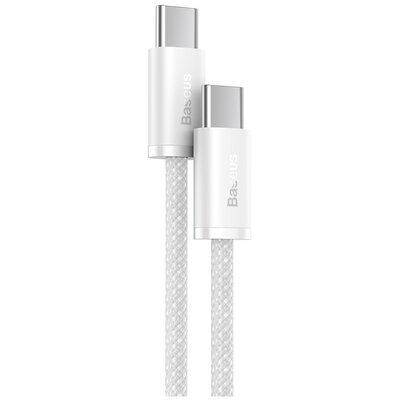 Baseus Kabel USB-C do USB-C Dynamic 100W 1m Biały CALD000202