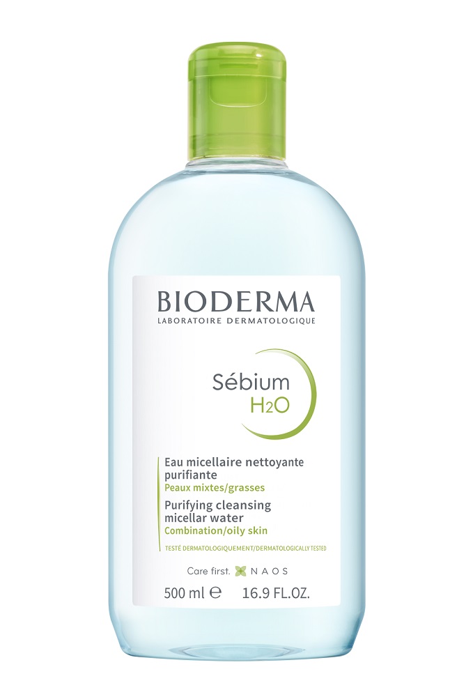 Bioderma Sébium H2O woda micelarna do skóry tłustej i mieszanej Micelle Solution) 100 ml