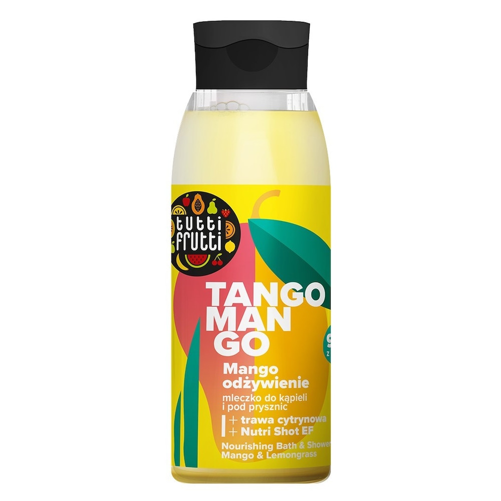 Farmona Tutti Frutti odżywcze mleczko do kąpieli i pod prysznic mango  trawa cytrynowa i Nutri Shot EF 400 ml