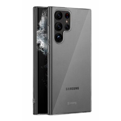 Crong Etui Crystal Slim Cover do Samsung Galaxy S22 Ultra Przezroczysty