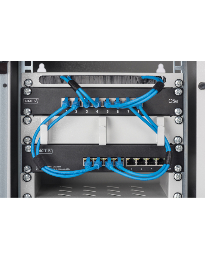 Digitus Dn-80117 - Switch 8 Ports Managed Rack-Mountable (DN80117)
