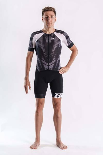 ZEROD Strój triathlonowy RACER TT SUIT black vivacity