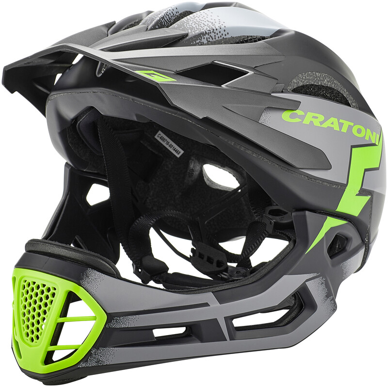 Cratoni C-Maniac Pro Kask MTB, czarny S/M | 52-56cm 2022 Kaski Fullface i Downhill 2015057981