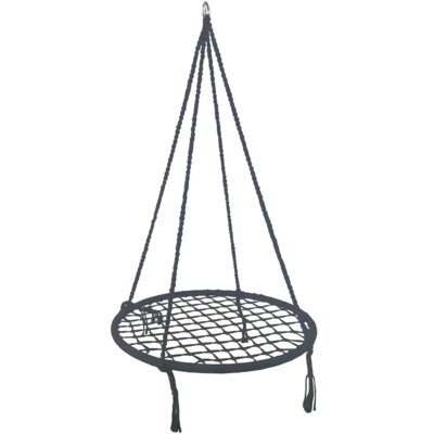 Royokamp Huśtawka  Hamak ażurowy 80cm szary 1031453