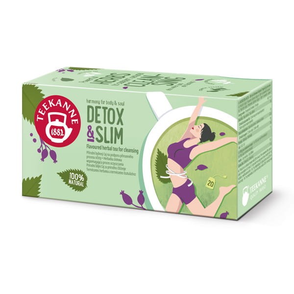 Teekanne HERBATA DETOX & SLIM 20 KOP (16+25%) (NETTLE)