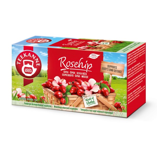 Teekanne Teekane Herbata Rosehip Tea dzika róża koperta 20szt