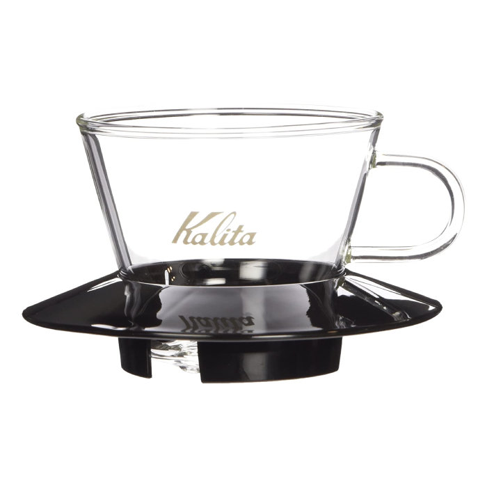 Kalita Dripper szklany Kalita Wave #155 (Black) Wave #155 Glass Dripper black Wave