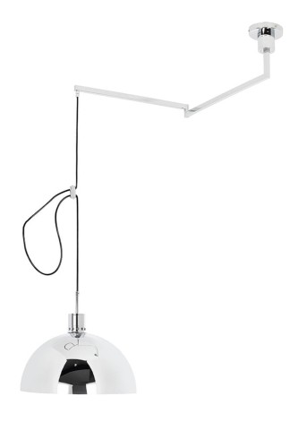KingHome Lampa wisząca ROTA 360 srebrny chrom JD8998 [18025140]
