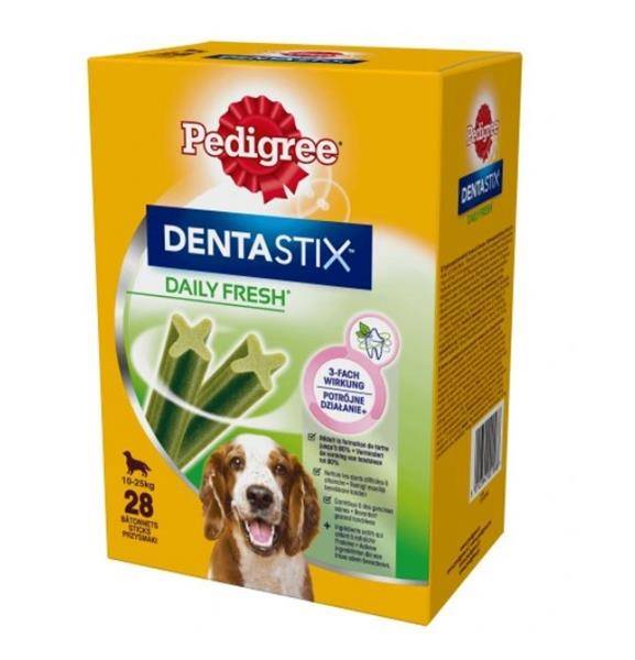 Pedigree DentaStix Fresh - Dla średnich psów, 720g 28 szt.