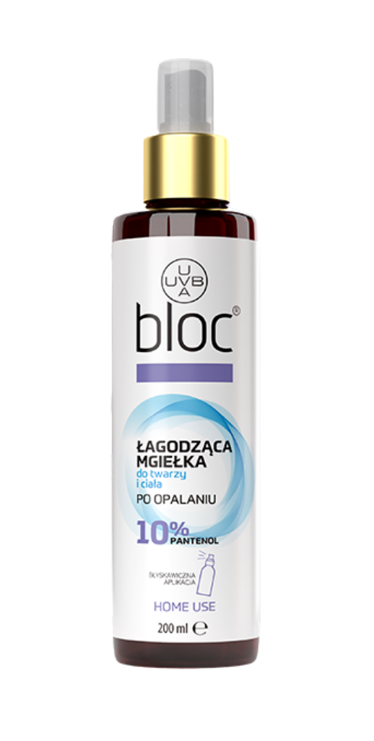Empire Pharma Sp. z o.o. Łagodząca mgiełka  do twarzy i ciała po opalaniu - BLOC - 200 ml