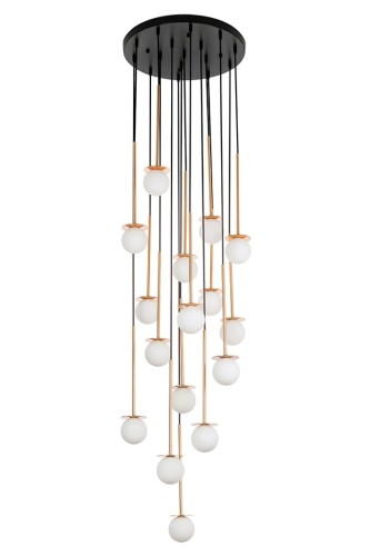 KingHome Lampa wisząca CANNON DISC 16 miedziana JD8006-16.COPPER [18025115]
