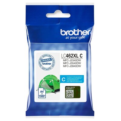Brother LC-462-XL (LC462XLC) - oryginalny tusz, cyan LC462XLC