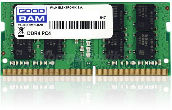 GoodRam do laptopa SODIMM DDR4 32 GB 2666 MHz CL19 GR2666S464L19/32G GR2666S464L19/32G