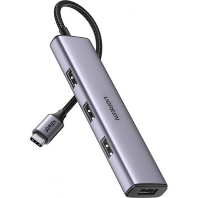 Ugreen Ugreen adapter HUB USB-C 4x USB 3.2 20841 rozdzielacz ugreen_20211028153526
