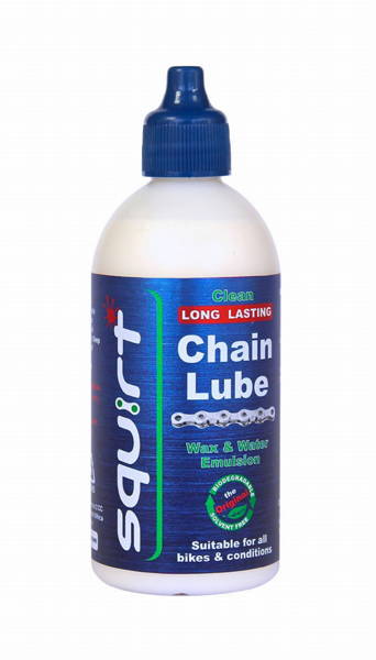 SQUIRT Olej do łańcucha wosk LONG LASTING DRY LUBE 120 ml