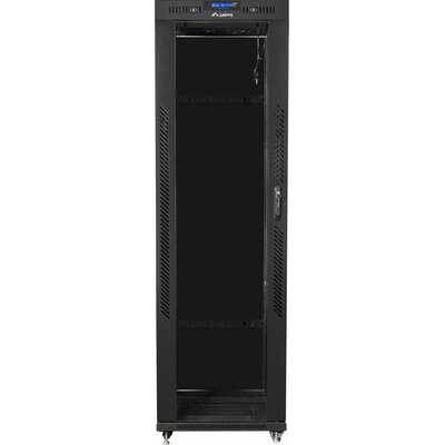Lanberg Szafa Rack 19 42U 600x600 FF01-6642-12BL z termostatem - KONFIGURATOR WYPOSAŻENIA - CZAT NA ŻYWO FF01-6642-12BL