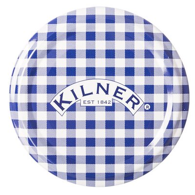 Kilner Pokrywki / zakrętki do słoików na przetwory 70 mm Made In England 6 szt.