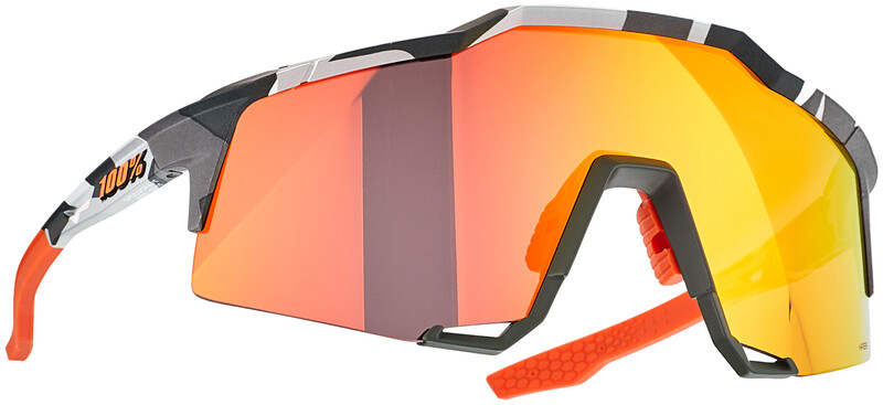 100% 100% Speedcraft Glasses, szary 2022 Okulary HU-GLA-2022-2537