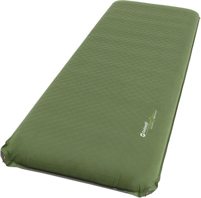 Outwell Dreamcatcher Single Sleeping Mat 12cm XL, zielony 2022 Maty termoizolacyjne 400022