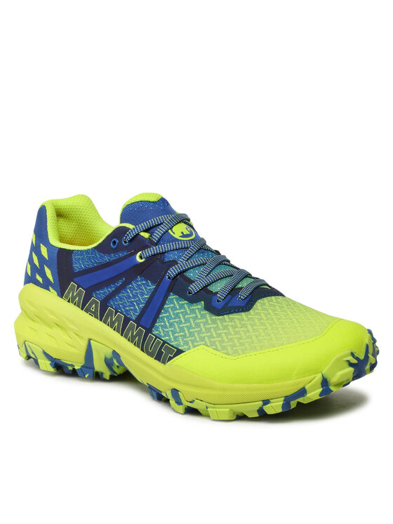 Mammut Sertig II Low Shoes Men, niebieski/zielony UK 7,5 | EU 41 1/3 2022 Buty turystyczne