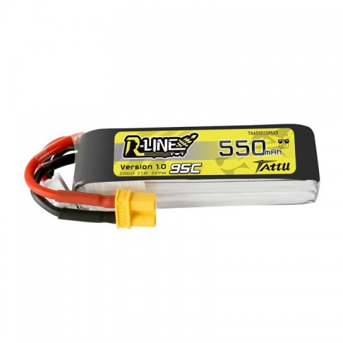 Gens Ace TATTU 550mAh 7.4V 95C TATTU R-Line Gens Ace TA-RL-95C-550-2S1P
