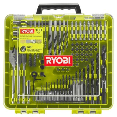 Ryobi Elektronarzędzia Zastaw akcesoriów Ryobi RAKDD100 (100 sztuk) 5132004666