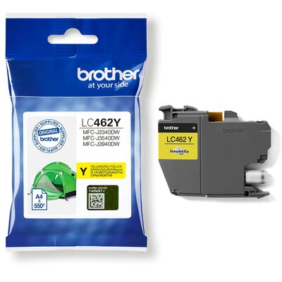 Brother LC-462 (LC462Y) - oryginalny tusz, yellow (żółty) LC462Y
