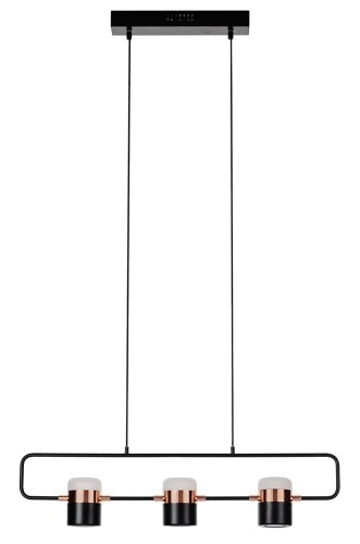 KingHome Lampa wisząca Blink 3 - czarna XCP7598-3 BLACK