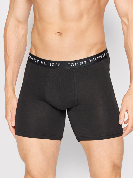 Tommy Hilfiger Komplet 3 par bokserek 3p Boxer Brief UM0UM02204 Czarny
