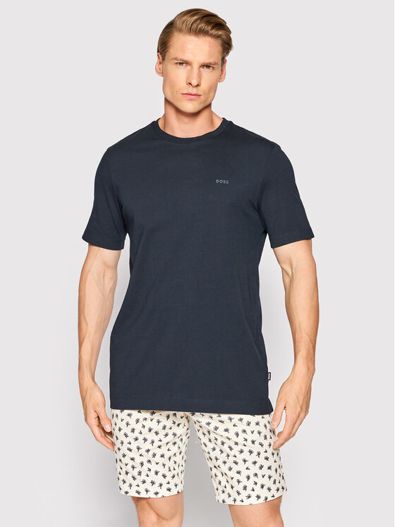 Hugo Boss T-Shirt Thompson 50468347 Granatowy Regular Fit