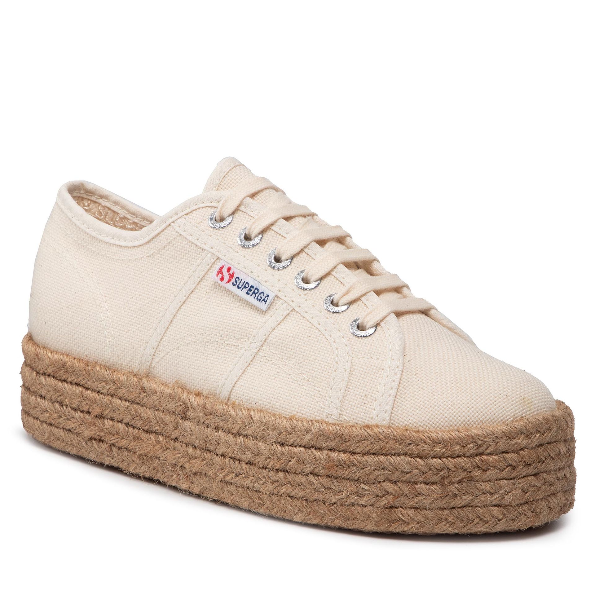 Espadryle SUPERGA - 2790 Rope S51186W Beige Raw A8G