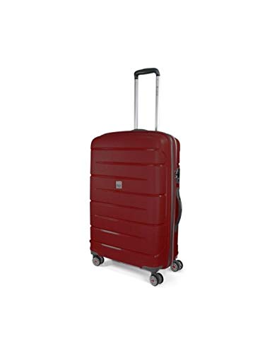 MODO BY RONCATO Starlight 2.0 walizka na kółkach, 79 x 50 x 29 cm, czerwony (Rosso), 71 x 47 x 26 cm, walizka na kółkach laptopa
