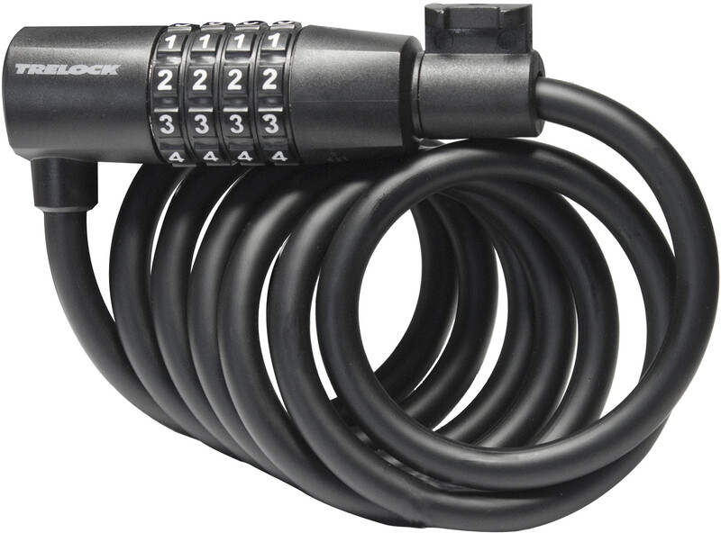 Trelock SK 108 Code Coil Cable Lock 8mm 180cm 2023 Zapięcia na szyfr 8005414