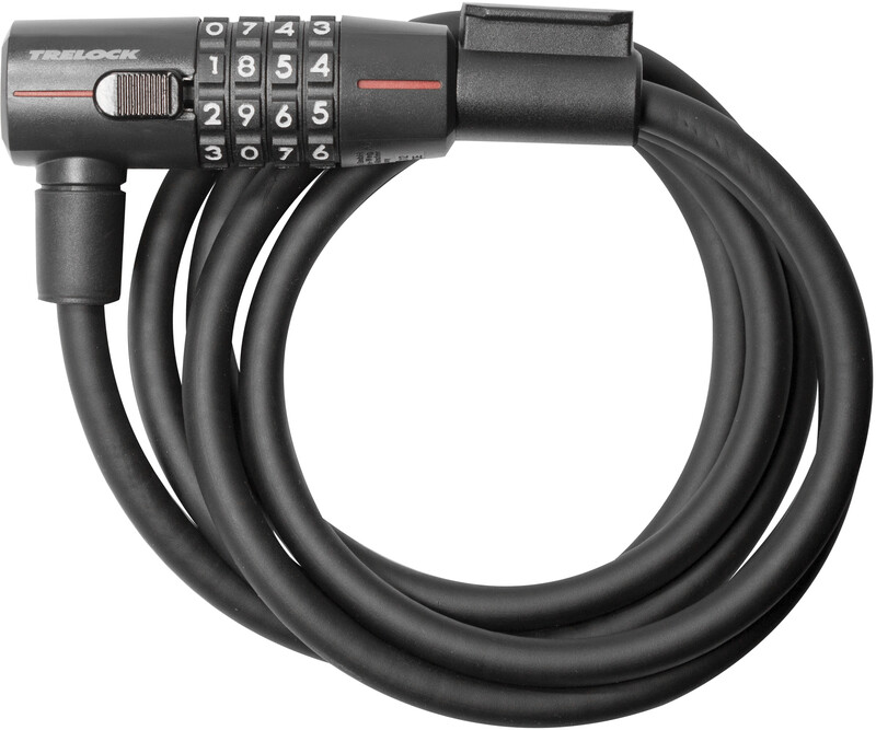 Trelock SK 415 Code Coil Cable Lock 15mm 180cm 2023 Zapięcia na szyfr 8005417