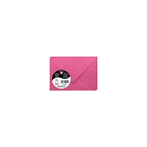 Clairefontaine envelope 75 X 100 MM (20er Pack), Fushia 5570C