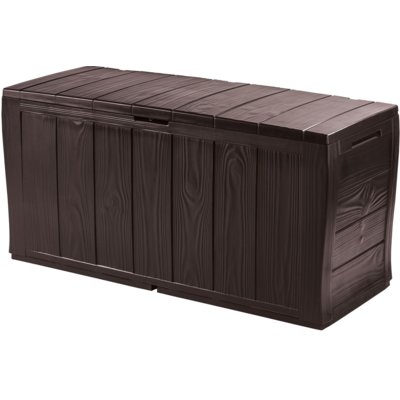 Keter Skrzynia ogrodowa KETER Sherwood Box, brązowa, 270 l