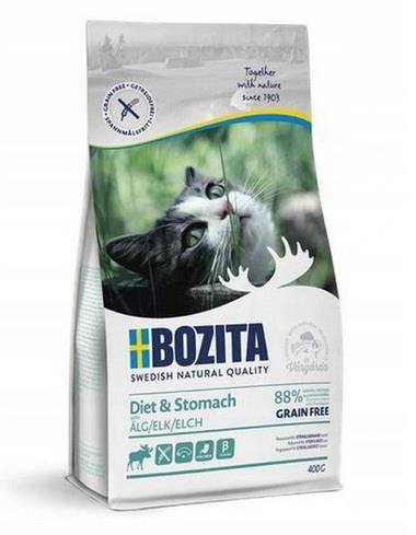 Zdjęcia - Karma dla kotów Bozita Delikatna karma sucha dla kotów  Feline Diet & Stomach, 400 g 